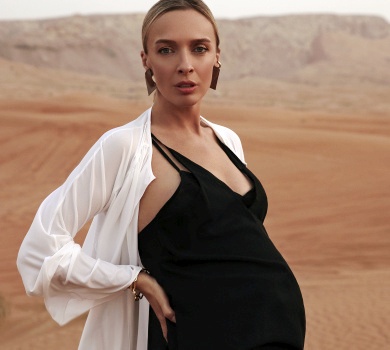 Розкішний і п’янкий період: 42-річна Василіса Фролова чекає на первістка