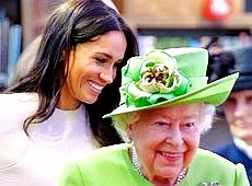 Єлизавета й її новенька онука: королева з Маркл удвох вирушили в офіційну поїздку