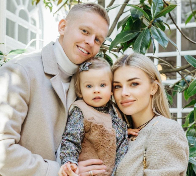 Зінченки в молочних луках замилували сімейною ідилією і кумедним фото доньки