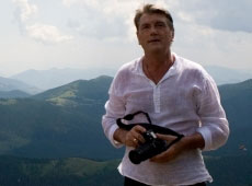 Ющенка як корова язиком злизала, або Як президент у лавину потрапив