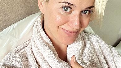 Карантинне селфі: вагітна Кеті Перрі показала себе без мейкапу