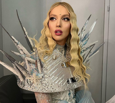 З чорними очима та косами: Полякова повторила танок головної героїні серіалу Wednesday