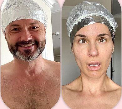 При параді VS у масках для волосся: Єфросиніна розсмішила романтикою з чоловіком