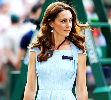Соковита зелень та ніжна блакить: Міддлтон за вікенд вигуляла два гарних плаття на Вімблдоні