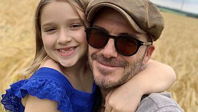 Припини дорослішати: Бекхеми зворушливо привітали Харпер із 8-річчям