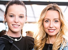 Мандрівниця з Росії Наталія Османн і модель Аліна Байкова завітали на київську моду