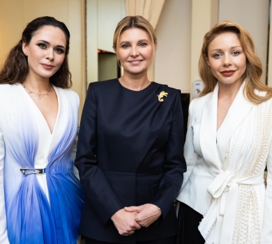 Кароль і Саніна в асиметричних луках виступили на заході Зеленської в Нью-Йорку