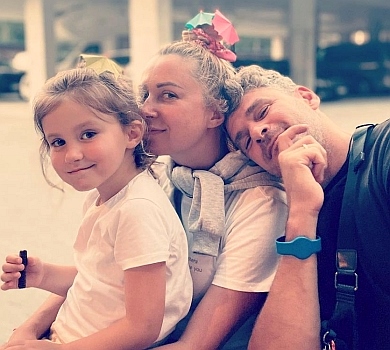 Сонечко, сніжинка, наш скарб: Тоня Матвієнко привітала донечку з 6-річчям. ФОТО