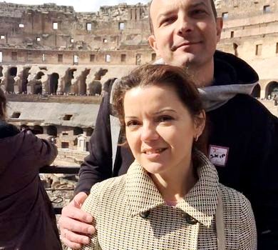 Падалко показала римські канікули з чоловіком. ФОТО