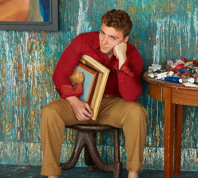 Син Мадонни та Гая Річі оголив торс для глянцю і показався за роботою