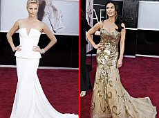 На червоній доріжці Oscar-2013 панували білий та золотий 