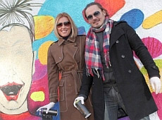 Клочкова з Фаготом розмалювали стіну