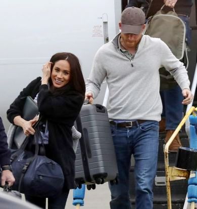 Принц Гаррі та Меган без сина злітали до Америки. ФОТО