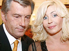 Білик навчилася читати по очах Ющенка: Молодець, заслужила!