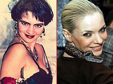 ФотоШок: Окунська була пухкенькою брюнеткою із густими бровами