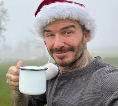 В піжамних луках: Бекхеми засипали мережу різдвяними ФОТО