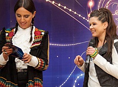 Жеребкування нацвідбору на Євробачення: розмальовані рокери, панда та вказівки Руслани 