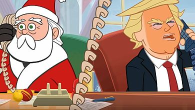 Зе-Санта для Трампа: Зеленського зробили персонажем різдвяної мульт-пародії. ВІДЕО