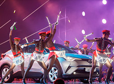 Новий Toyota C-HR на М1 Music Awards