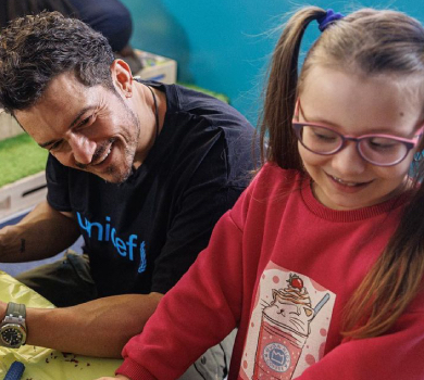 Задля відчуття нормального життя: Орландо Блум приїхав у Київ