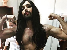 Козловський повторив за Кончітою Вурст. ФОТО