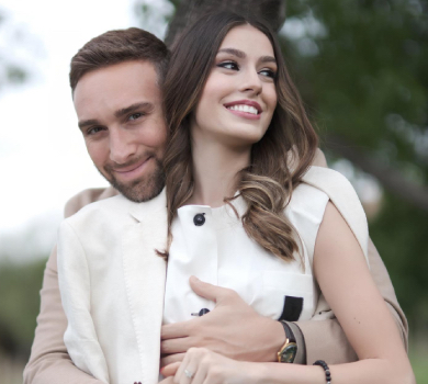 Іраклі Макацарія з дружиною похрестили 1-місячного сина. ФОТО