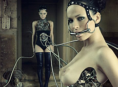 Гола NikitA знялася в еротичній фотосесії з кобилою