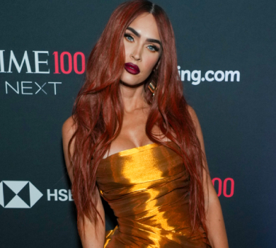 Рудоволоса Меган Фокс із нареченим у її корсеті та зірка Бріджертонів у прозорому монолуці: епатажні образи Time100 Next Gala