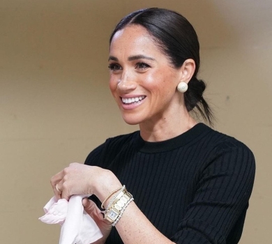 Меган Маркл у Лос-Анджелесі вигуляла чорно-білий лук за $13,5 тисячі. ФОТО 