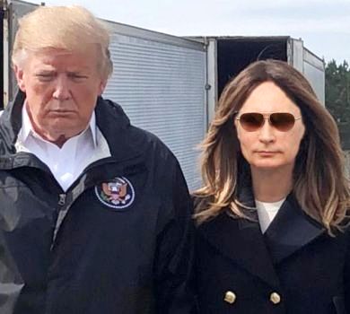 Першу леді підробили: в Інтернеті знову розкусили двійника Меланії Трамп. ФОТО