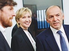 Удова депутата Держдуми та речниця Ющенка сходили на вернісаж до Пінчуків. ФОТО