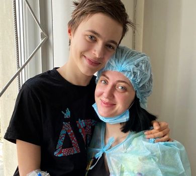 Бабкіни показали сина в лікарні та розказали про його стан 