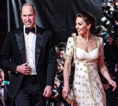 Бред Пітт на BAFTA підколов королівську родину. ВІДЕО реакції Вільяма та Кейт