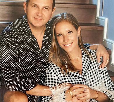 Гріємося обіймами: Осадча з Горбуновим показали затишний піжамний лук