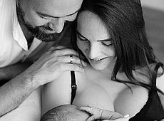 Ведучий Євробачення Мірошниченко показав, як забирав дочку з пологового. ВІДЕО 