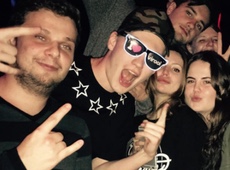 Син Кернеса розважився на концерті Ленинграда в Лондоні. ВІДЕО