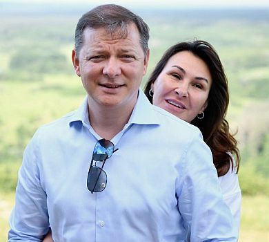 Ляшко в оригінальний спосіб повідомив про вагітність дружини. ФОТО