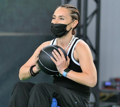 Дочка Ющенка виборола звання найспортивнішої мами  