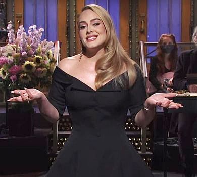 Половина мене: струнка Адель яскраво запалила в американському телешоу