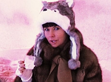 Ассія Ахат налягала на настоянку в гостях у Санти