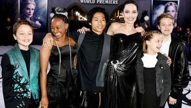 Джолі на кінопрем'єрі похвалилася донькою з голими плечима