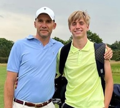 Ми тебе любимо: Шевченко з дружиною привітали сина з 16-річчям