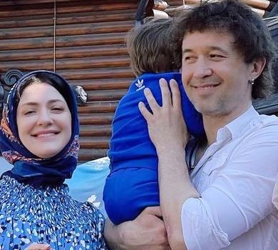 Бабкін уперше показав обличчя молодшого сина 