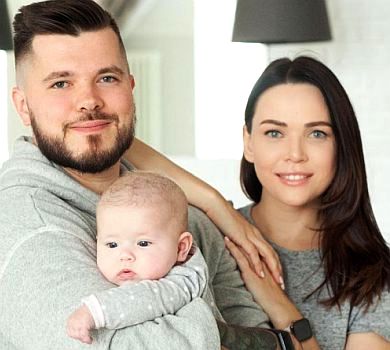 Созановський похвалився сірим фемілі-луком з 4-місячною дочкою 