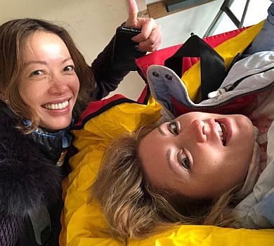 Тігіпко у Куршевелі закрила лижний сезон травмами та вином 