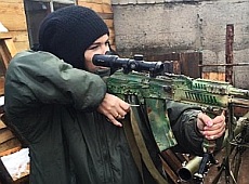 Приходько знову виступила у зоні АТО. ФОТО