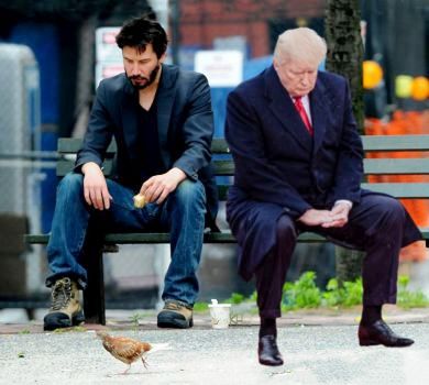 Мем із сумним Кіану Рівзом опинився в українському підручнику з історії