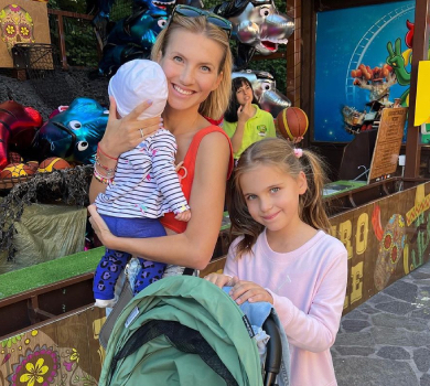 Складна робота: Юрушева поділилися враженнями від багатодітного батьківства