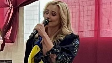 Я співала, а люди плакали: Федишин виступила для біженців у Львові. ФОТО