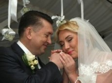 Розинська з Мельниченком відгуляли весілля 